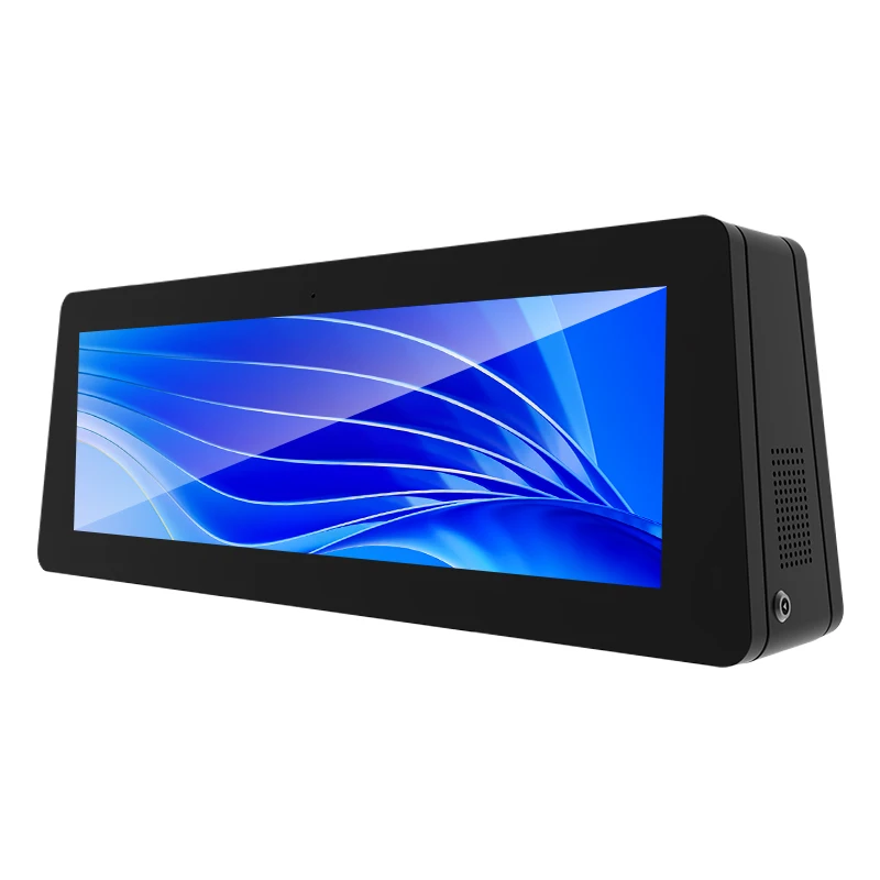 Outdoor LCD Taxi Display ip67 Waterproof Double Sided Screen City Advertising Playing Screens