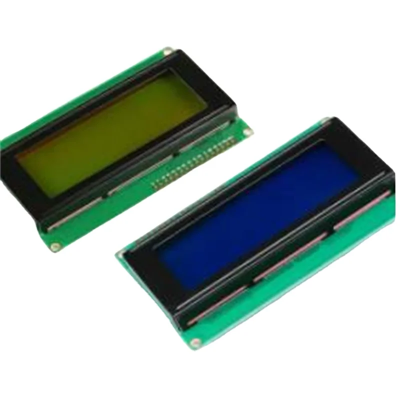 Blue Screen Yellow and green screen IIC/I2C 1602 LCD module LCD1602A Blue screen with module behind