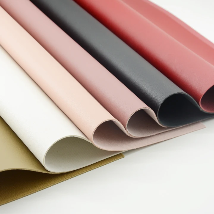 1.5mm thick nappa emboss pvc leather for handbags sandals making