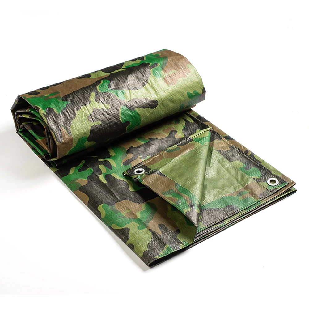 Polyethylene Military Army Green Outdoor Camo Tarp Camouflage PE Tarpaulin
