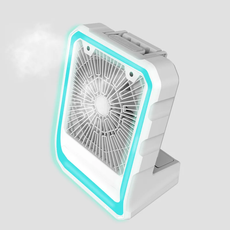DC personal powerful portable rechargeable electric hand held fan mini fan with water mist