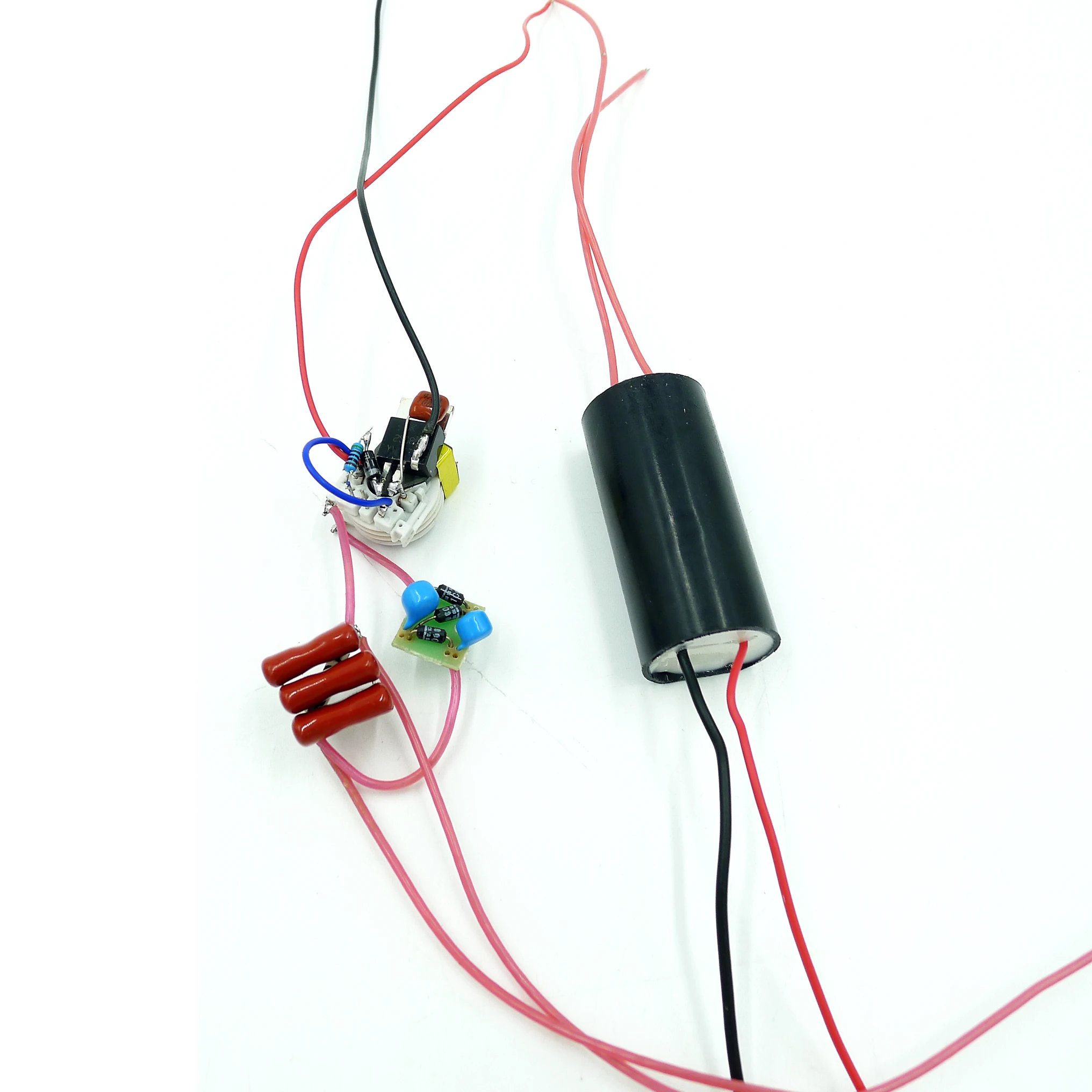 DC 6V to 80kV Step-Up Flyback Transformer High Voltage Converter, Suitable for Gas Stove Ignition