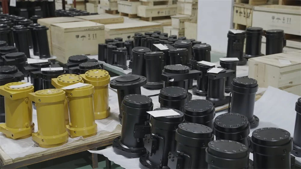 WEITAI high torque helac L20 Series actuator Traders WL20 Helical hydraulic rotary actuator for AWPS