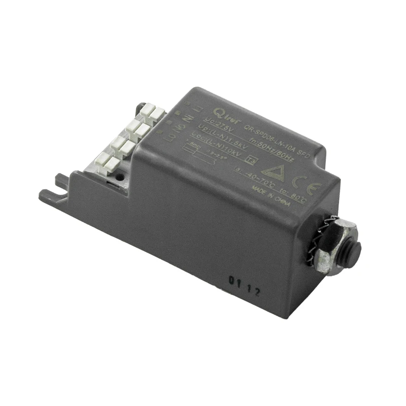 QIYU QR-SPD06A-20 10 кВ SPD 20 30 40 светодиодное устройство защиты от перенапряжения