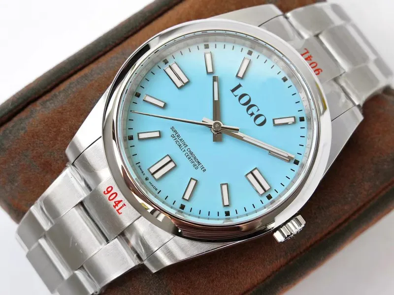 Luxury Pointer Watch 3230 Movement 904L Steel 41mm 124300 Mechanical