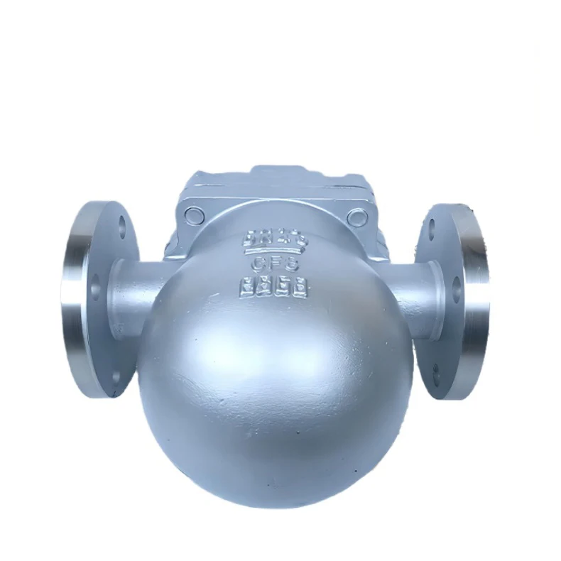 Domestic High Quality Floating Ball Trap Valve FT44-10 PN16 Flange Connection Lever Floating Ball Trap Valve