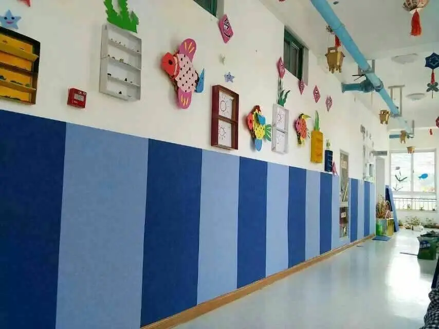 Factory Hot Sale High Quality 100% Polyester Fiber Fabric Soundproofing Acoustic Wall Panels