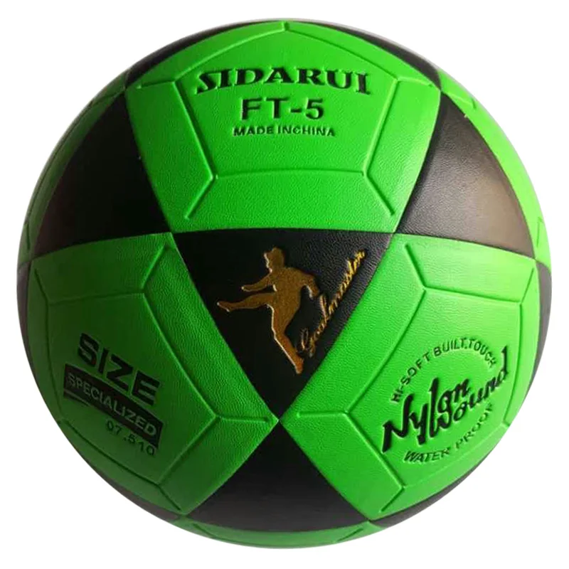 Yellow red blue green pvc synthetic leather Foot Ball Size 5 Football soccer Ball