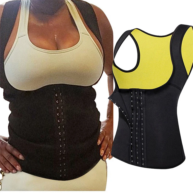 Neoperne Sweat Control Seamless High Waist Cincher  Corset Shapewear For Weight Loss