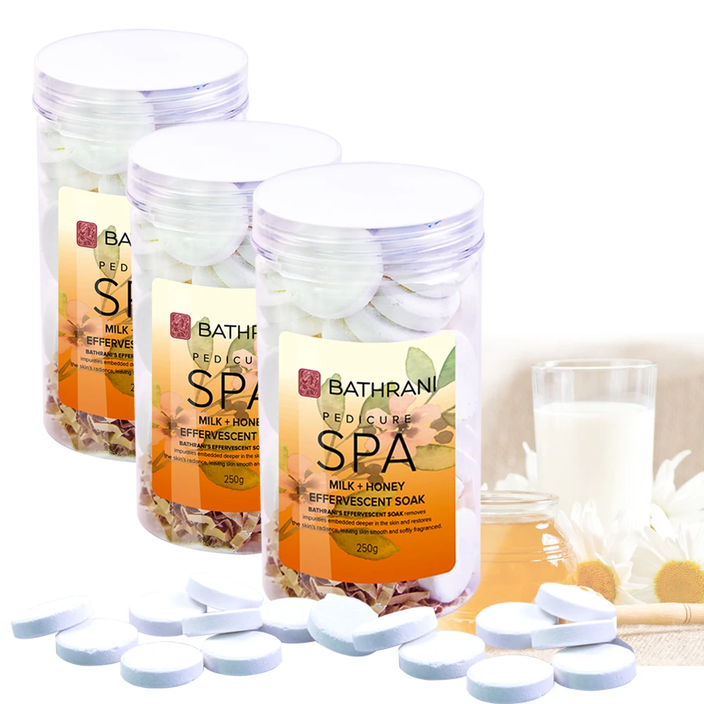 Bulk Size Foot Care Remove Cuticles and Calluses Bath Tablets Pedicure Soak For Foot Bath