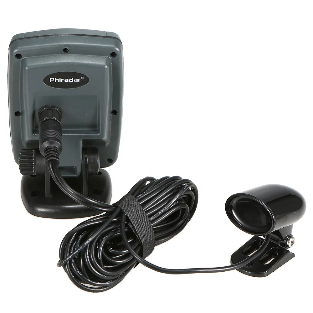 color fish finder sonar echo sounder for boat using with 3.5 inch big screen