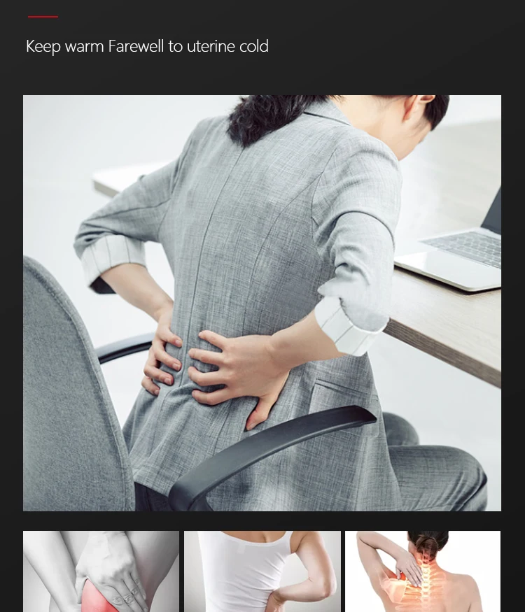 Hot Sell Bio Magnetic Warm Chinese Herbal Moxibustion Self Heating Pain Relief Warm Moxibustion Heat Patch