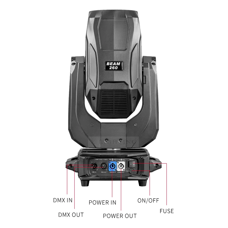 Hot Selling Dj Lighting Equipment 260w 9r Sharpy Beam Moving Head Light Stage Lighting Effect For Disco Club
