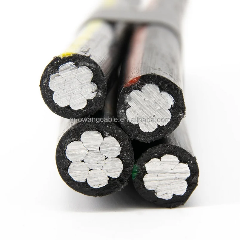 240mm Xlpe 4 Core  Overhead Cable 11kv Power cable