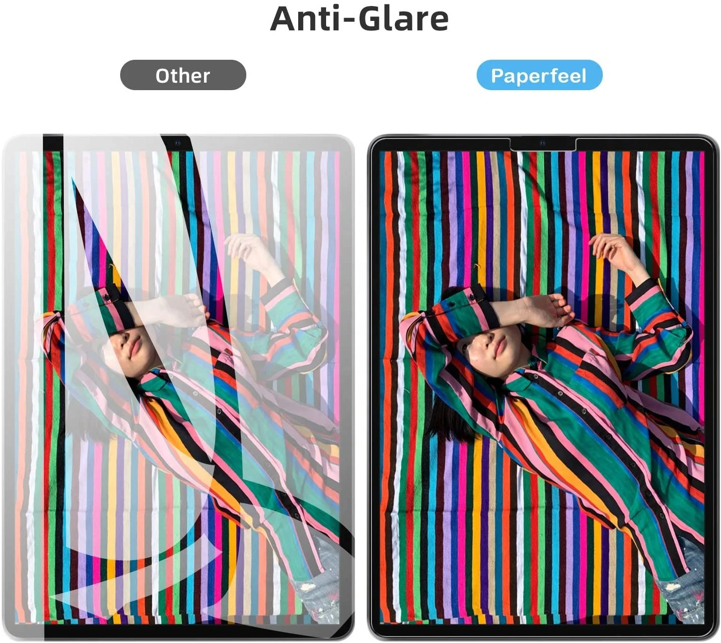 Factory wholesale matte mica paper-like for ipad paper like screen protector apple