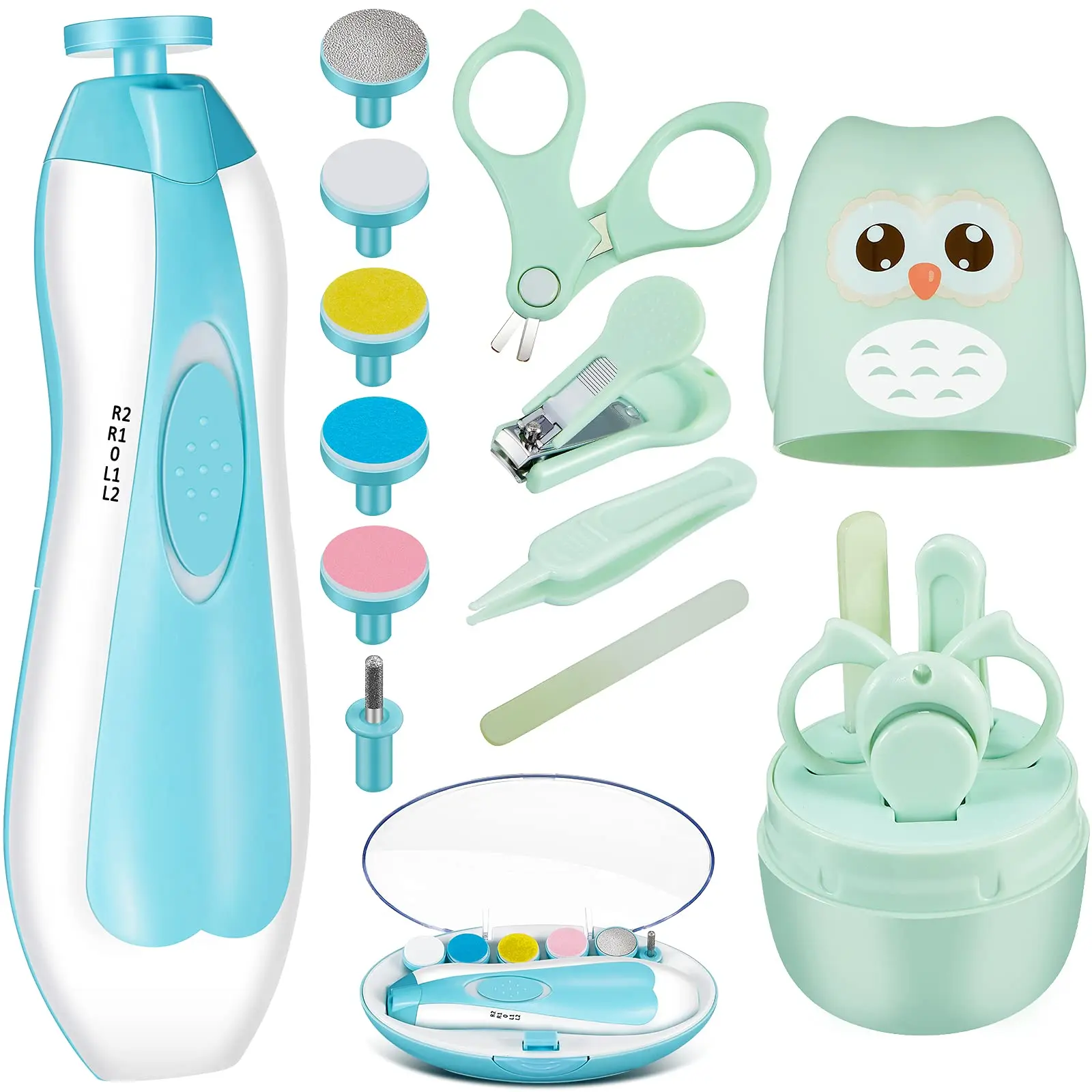 2022 trending products baby nail cutter trimmer kit electric one month ingrown toe baby s nail cutter set