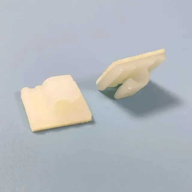 Клейкие кабельные зажимы диаметром 3,5 мм, органайзер, Заводская поставка, черный белый прозрачный зажим для проводов