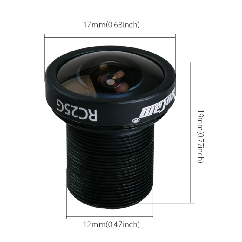 Объектив камеры RunCam RC25G FPV 2 5 мм FOV 140 градусов широкоугольный для Swift Swift2 Mini PZ0420 SKY