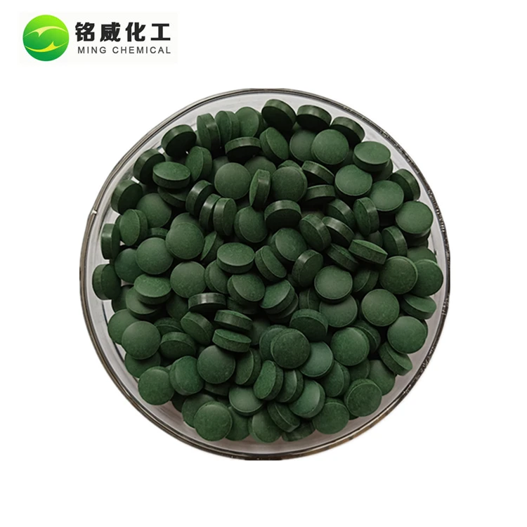 High-quality 250mg 300mg 500mg spirulina tablets price