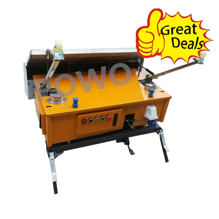 800--1000mm New Technology Automatic Concrete Wall Cement Plastering Machine Render