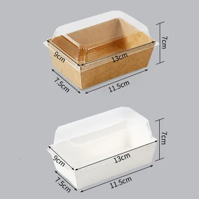 custom fast food packaging boxes disposable paper tray for food food safe packaging french fries box die cut box
