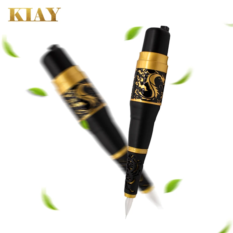 Top Quality and Hot Seller Dragon Permanent Makeup Tattoo Machine Kit Tattoo Gun Electric DC 5V = 1A with Box Stainless Steel