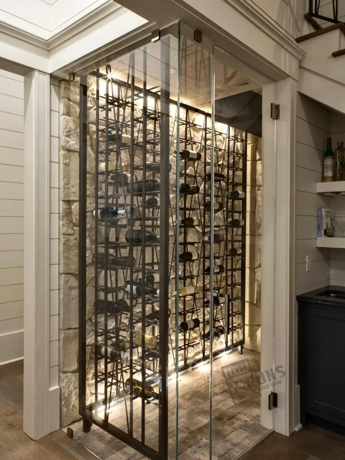 Wine rack cabinet cave a vin wine bar fridge bar wine beer chiller cooler cabinet with high safety lock spanish cedar cooler