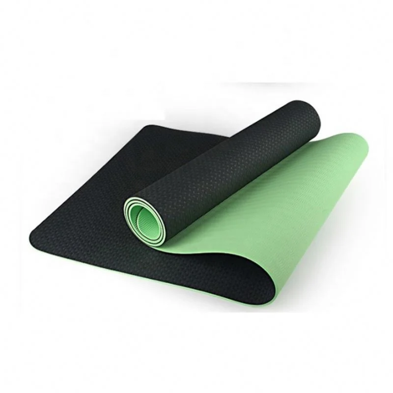 High quality 6Mm Custom Colorful Print Eco Friendly Tpe Yoga Mat