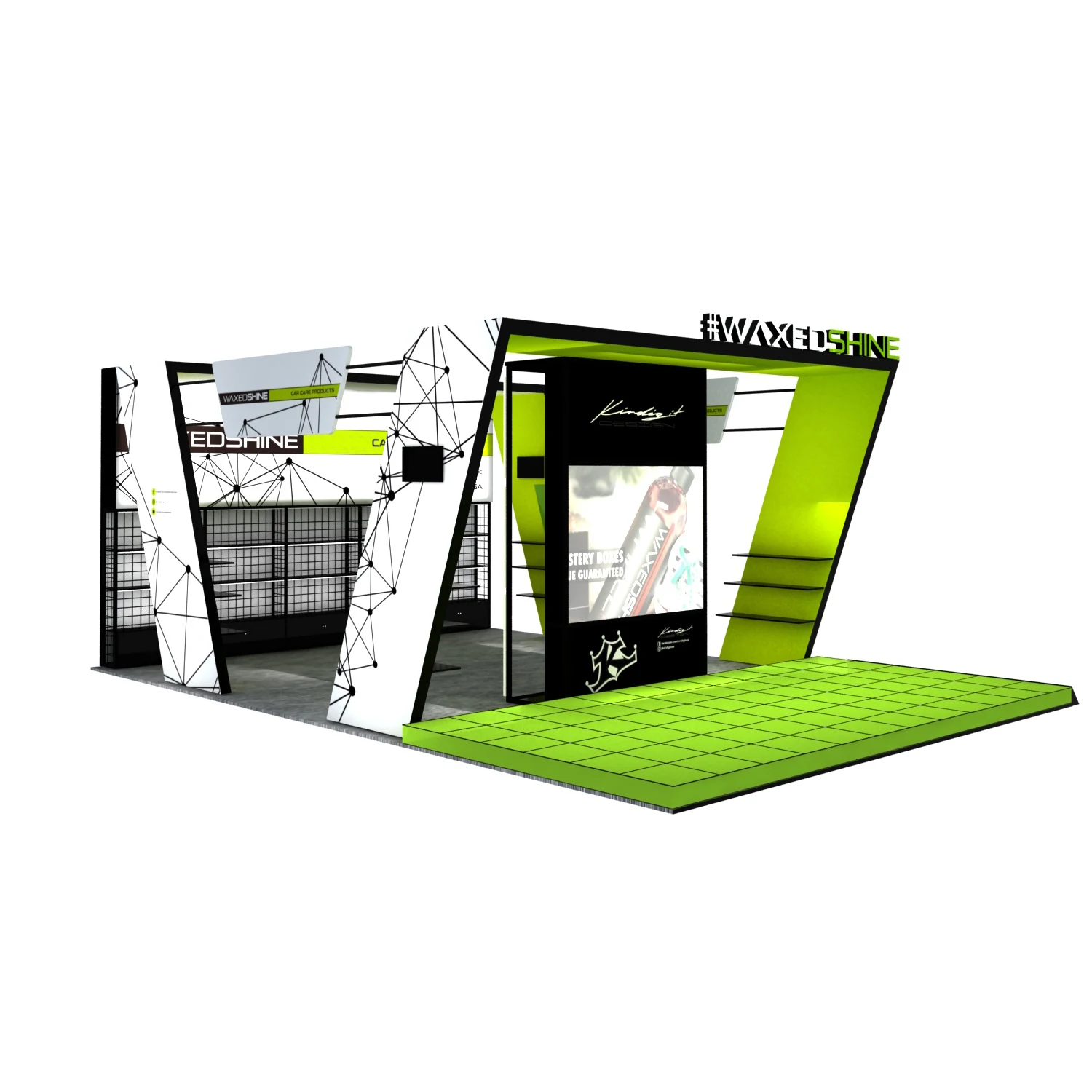 Detian Offer 30-30 exhibition booth trade show booth design exhibition stand equipment