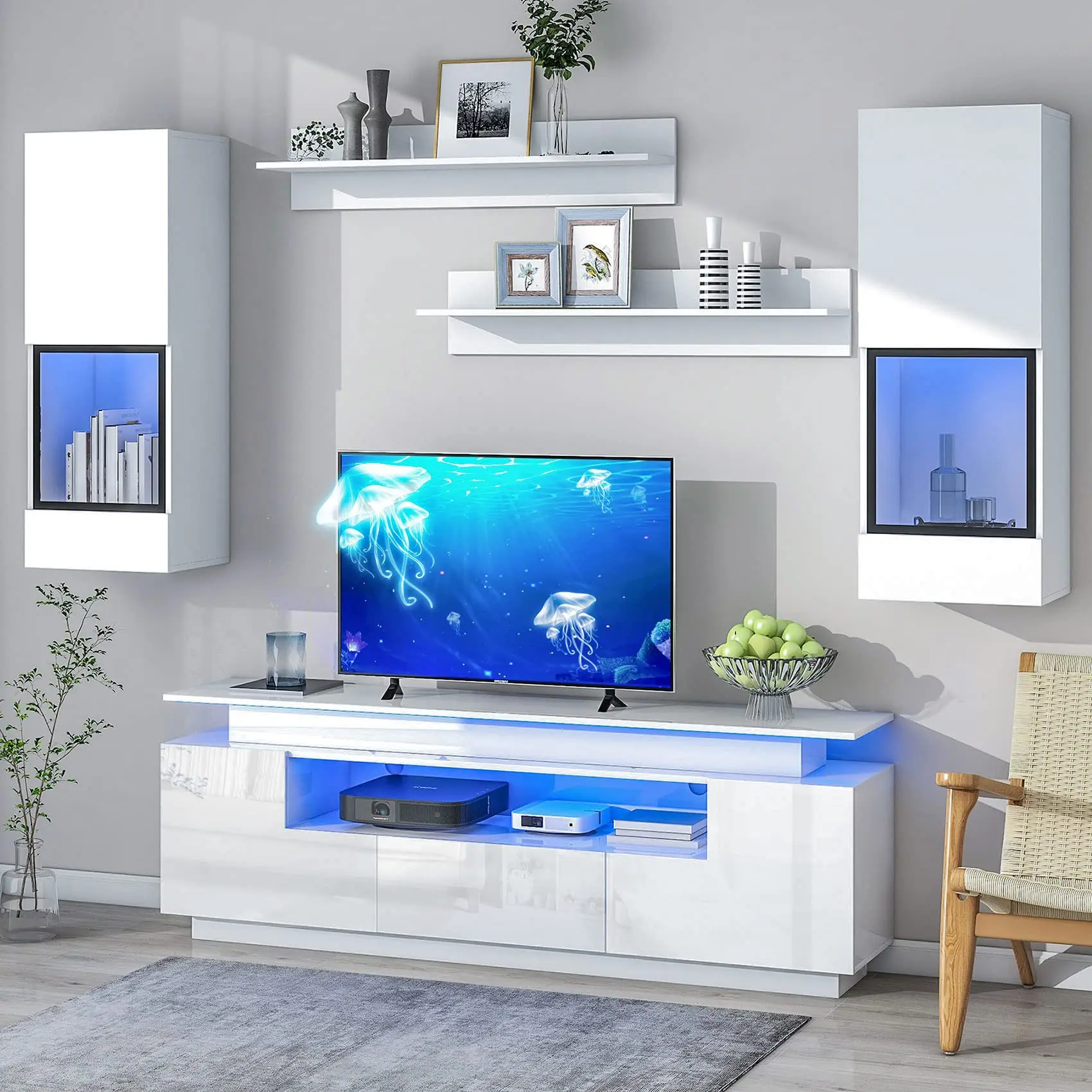 Hot Sale Factory Living Room Furniture Set Modern Design TV Unit Home Furniture Bedroom Furniture TV Stand Wooden TV Cabinet