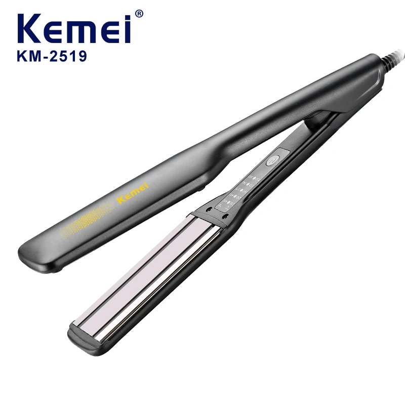 Kemei Km-2519 Quickly 5 Speed Temperature Control Professional Mini Hair Straightener Portable Flat Iron