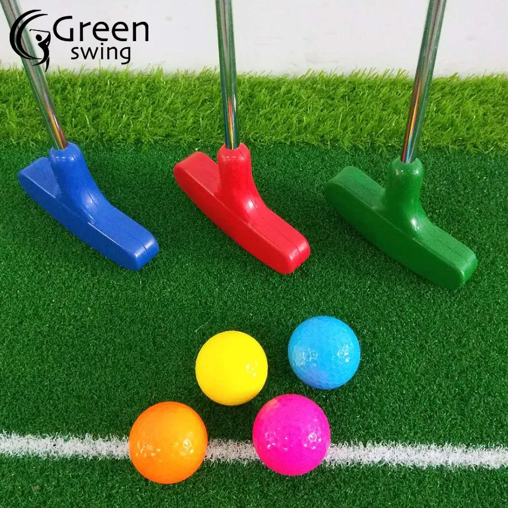 Custom Color Rubber Head Mini Golf Putter For Putting Indoor And Outdoor