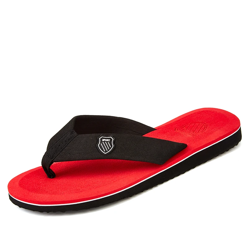 Wholesale men cheap Flip flops beach style fashionable lightweight slippers
