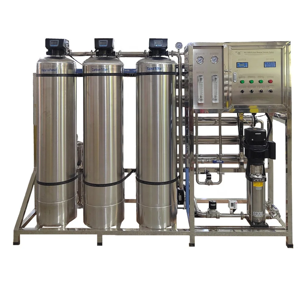 Water Filter Ro Reverse Osmosis Mineral Water Purifier Machine Ro System Drinking Water Treatment Purification Machine Plant