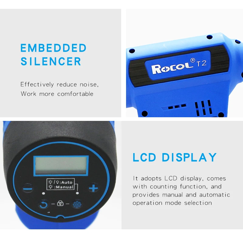 Rocol RL-t2 гайка Электрический заклепочный пистолет (промышленный) литиевая батарея электрический заклепочный пистолет Электрический заклепочный пистолет T2