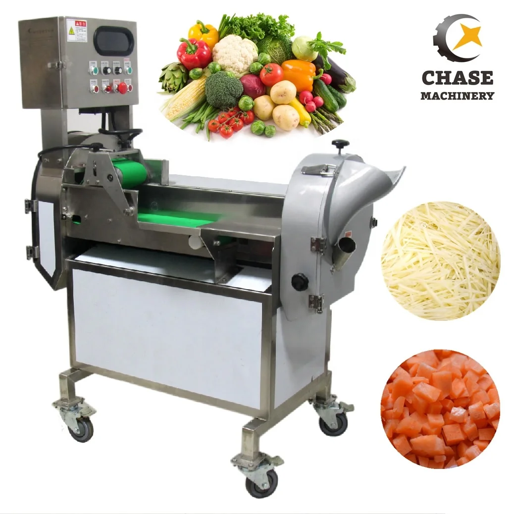 Automatic Electric Commercial Fruit and Vegetable Dicer for Hotels from Shanghai Chase