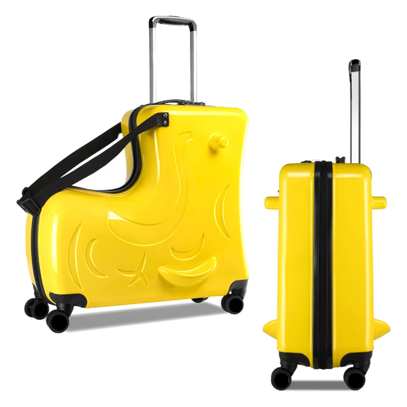 
Carryon 20 24 Funny Gifts Ride On Car Suitcase Cabin Baby ABS PC Kids Luggage 