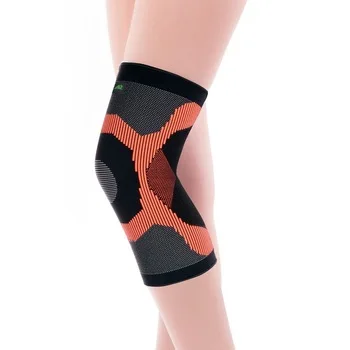 Amazon Silicone spring Anti-Slip sport knee pad support knee brace patella protector silicone knee brace support