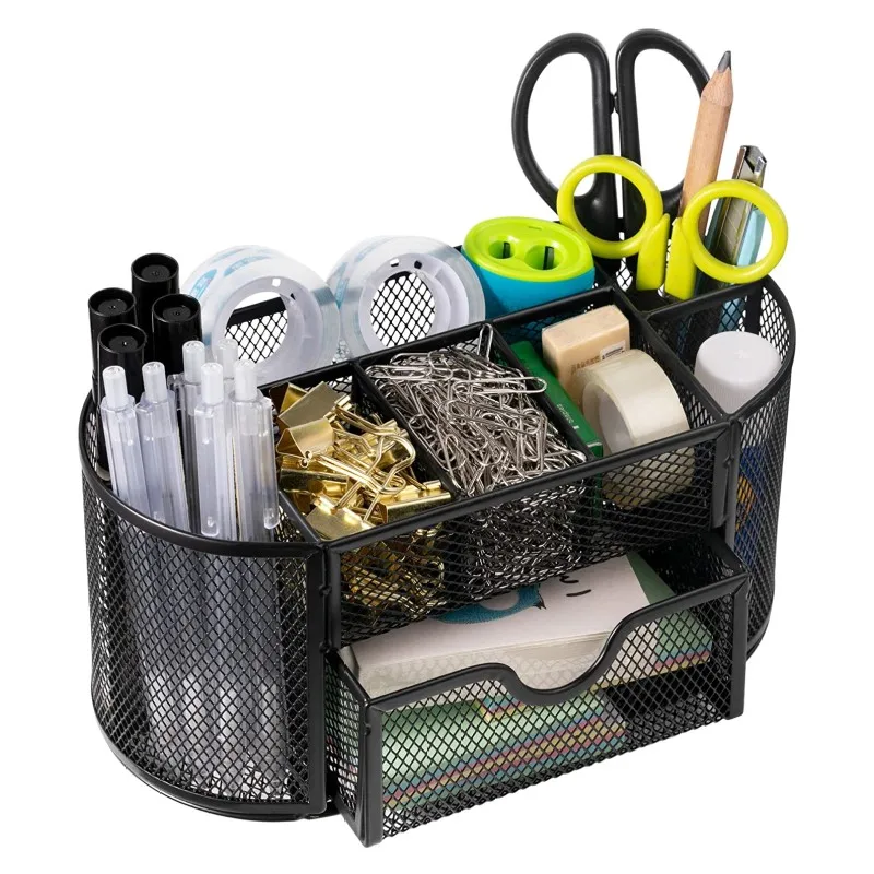 Sam Home Office Desktop Decor Pen Holder Organizer Cute Office Supplies Pen and Marker Organization Essentials Desk Caddy