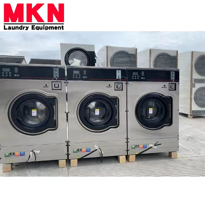 10-30KG Coin Operated Laundry Equipment Commercial Wash Machine for Self-service Laundry Shop