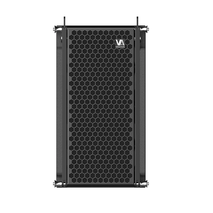 Coaxial Mini 2 Way Powered Dual 8 Inch Active Line Array Speaker for Outdoor Concert