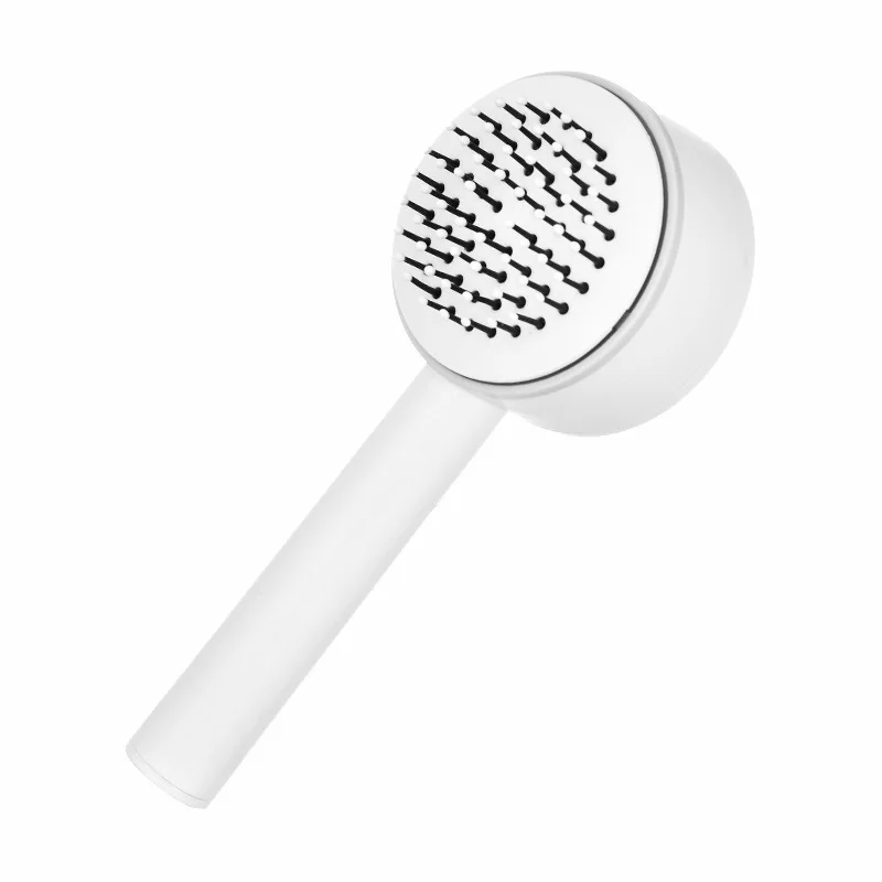 One-click Clean Up Hair loss Comb Easy Hairdressing Self Cleaning Hair Brush Detangling Hair Brush
