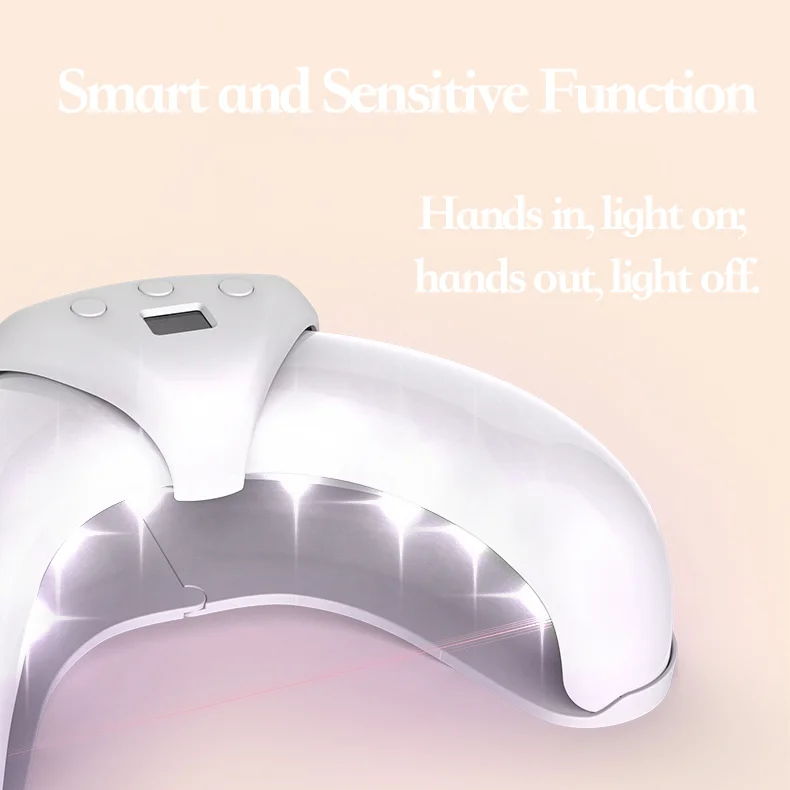 Professional uv lamp nail dryer LED light for feet nails UV nail lamp