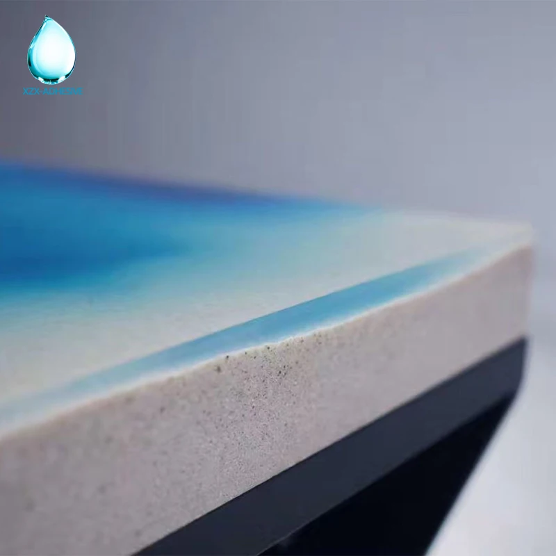 
High Quality Epoxy resin for stone / wood furniture two-component AB liquid casting 