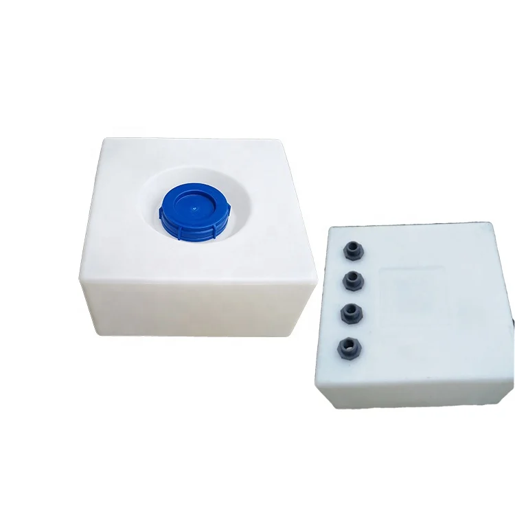 40L 60L 80L 100L 120L Rotational molding Poly Rectangular Caravan water Storage Tank With Drain for moving Car