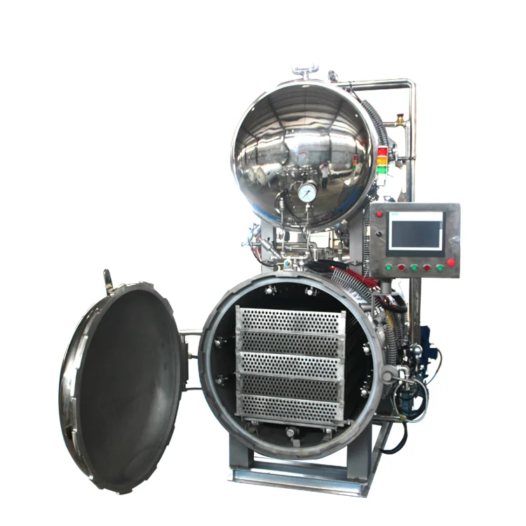 
Commercial Large Vertical Autoclave For Food Industry For Vacuum Packaged 