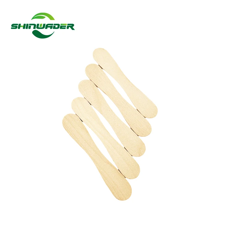 Biodegradable Catering Cutlery Set Camping Wooden Disposable Cutlery Set Tableware magnum Spoon measuring