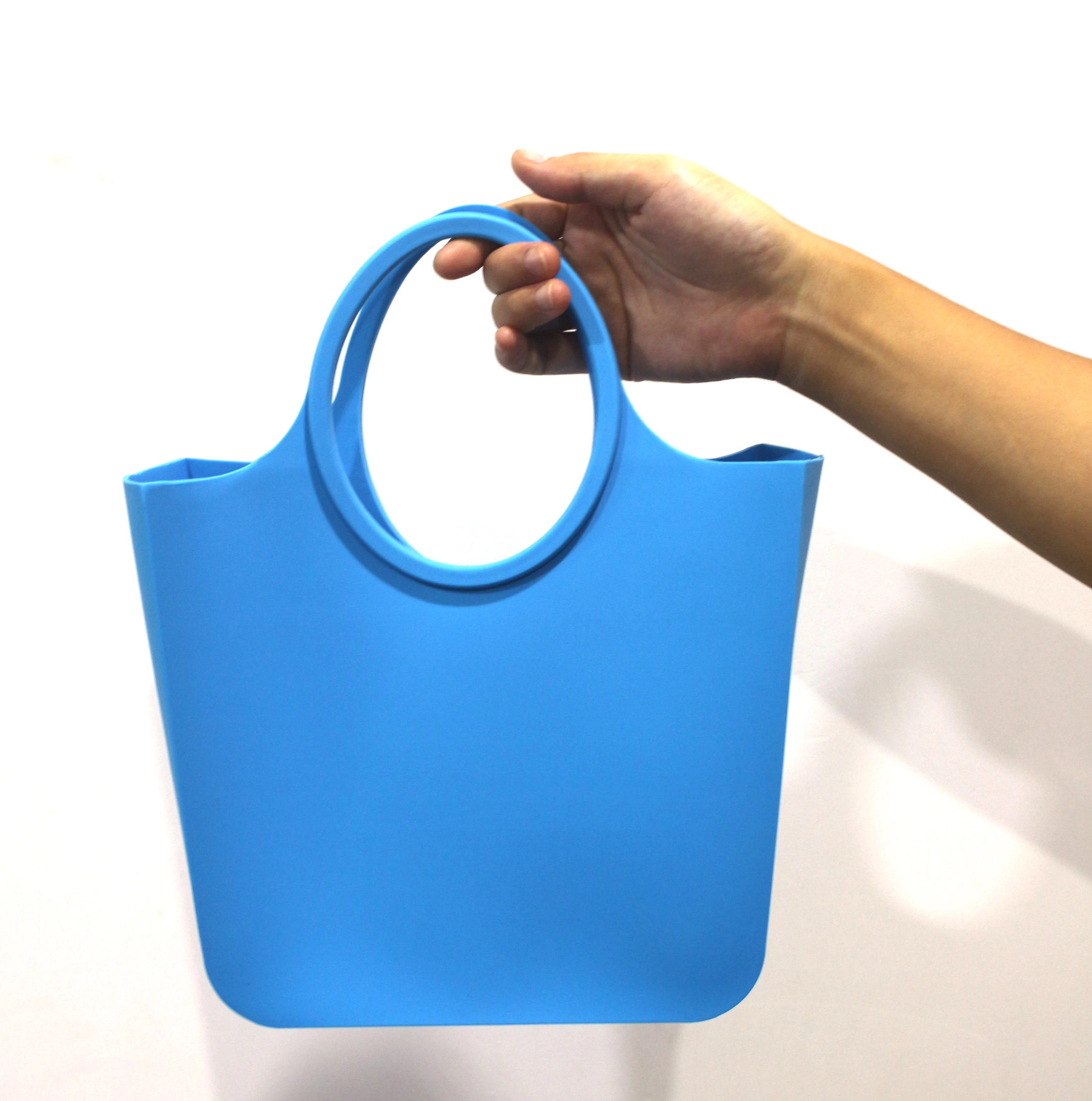 Reusable Silicone Bags Tote Hand Bags Waterproof Silicone Tote Silicone Bag Charm