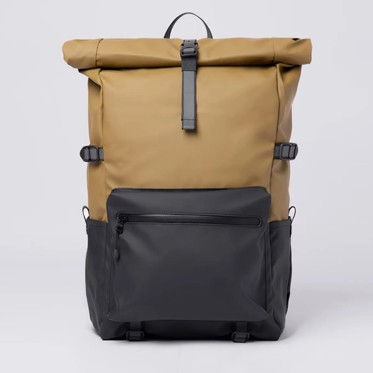 New Custom School College Bags Laptop Backpack RPET Roll Top Waterproof Bag for Outdoor Leisure