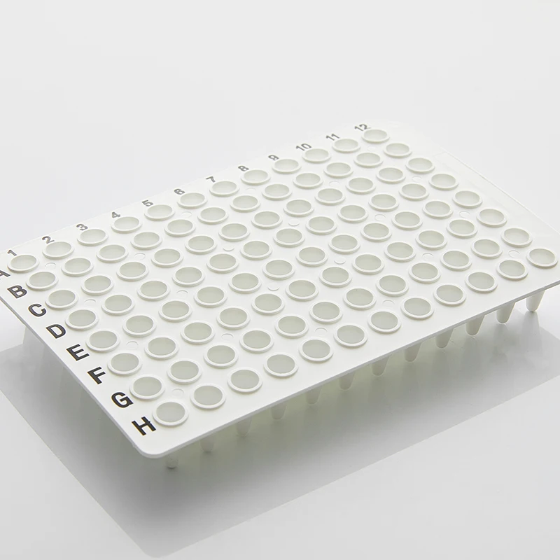 laboratory consumable plate 96 well PCR plate 0.1ml no skirt reagent kit